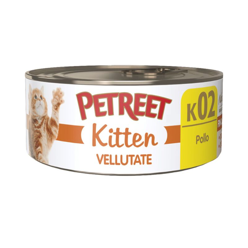Petreet Cat Kitten Vellutate Pollo 60 gr
