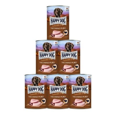 Happy Dog Sensible Pure Tacchino Puro 400 gr