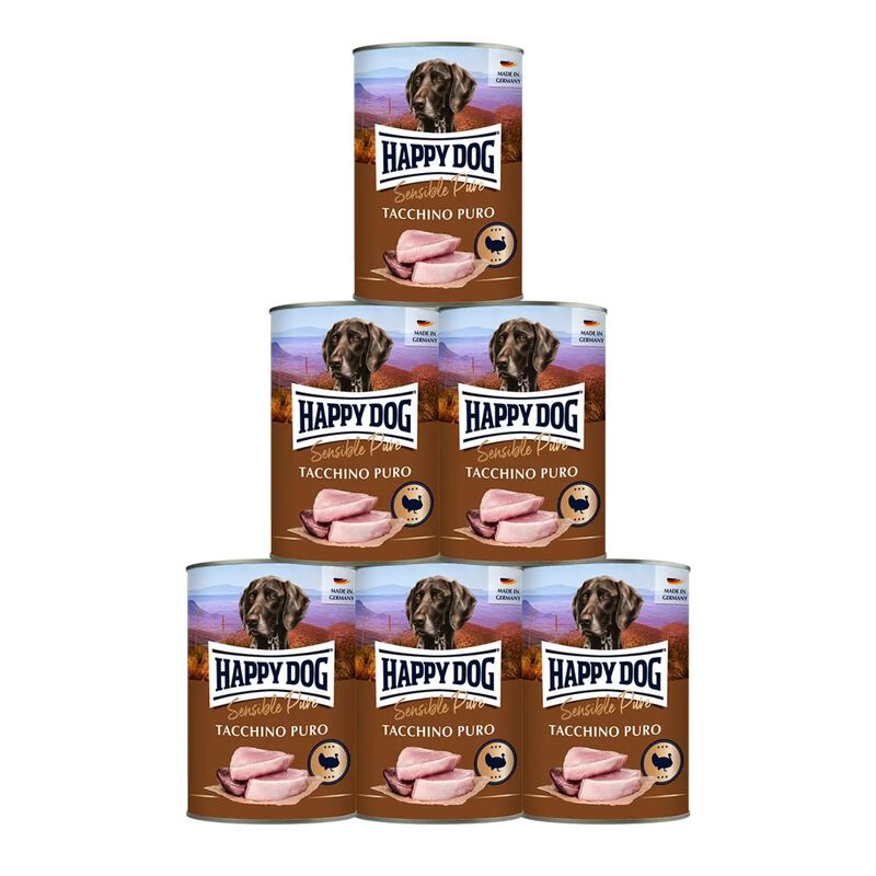 Happy Dog Sensible Pure Tacchino Puro 400 gr