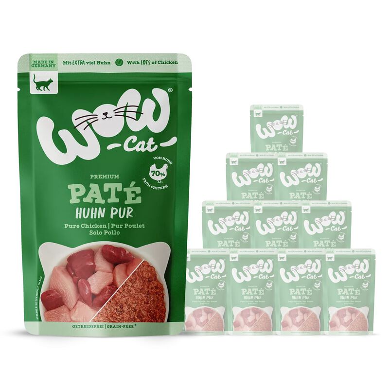 Wow Cat Adult Puro Pollo 125 gr
