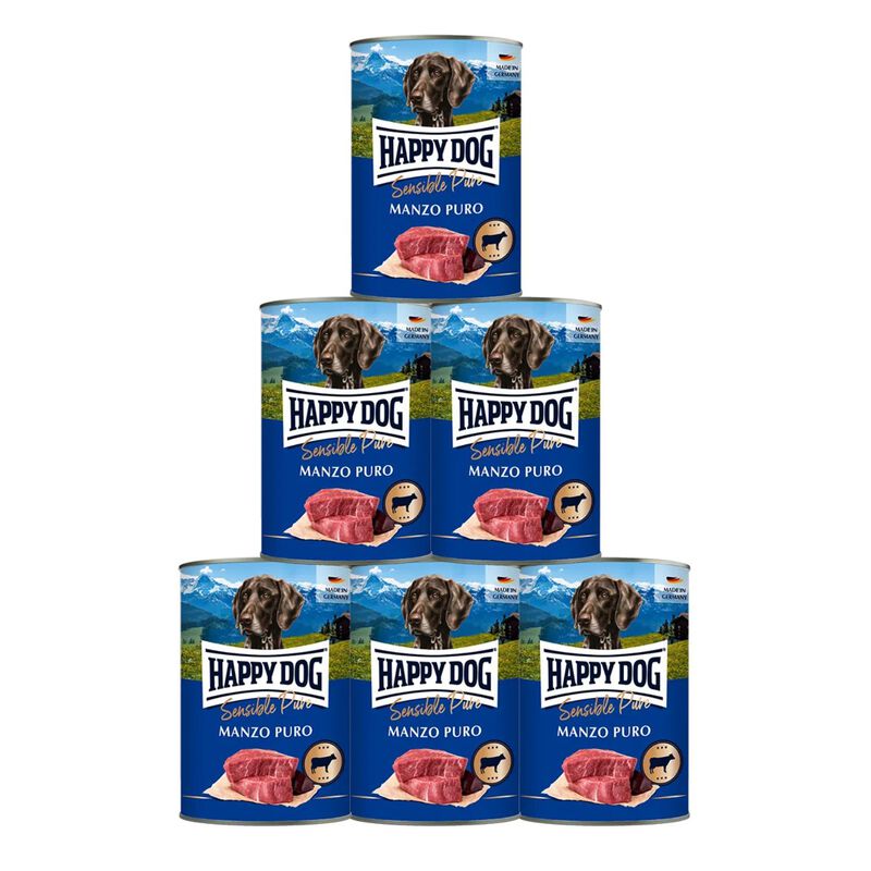 Happy Dog Sensible Pure Manzo Puro 800 gr