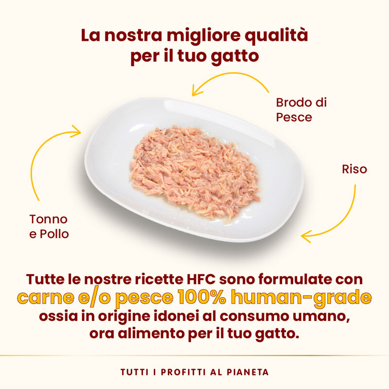 Almo Nature HFC Natural Cat Tonno e Pollo 55 gr