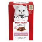Gourmet Mon Petit Cat Adult con Selvaggina, Fegato, Manzo 6 x 50 gr