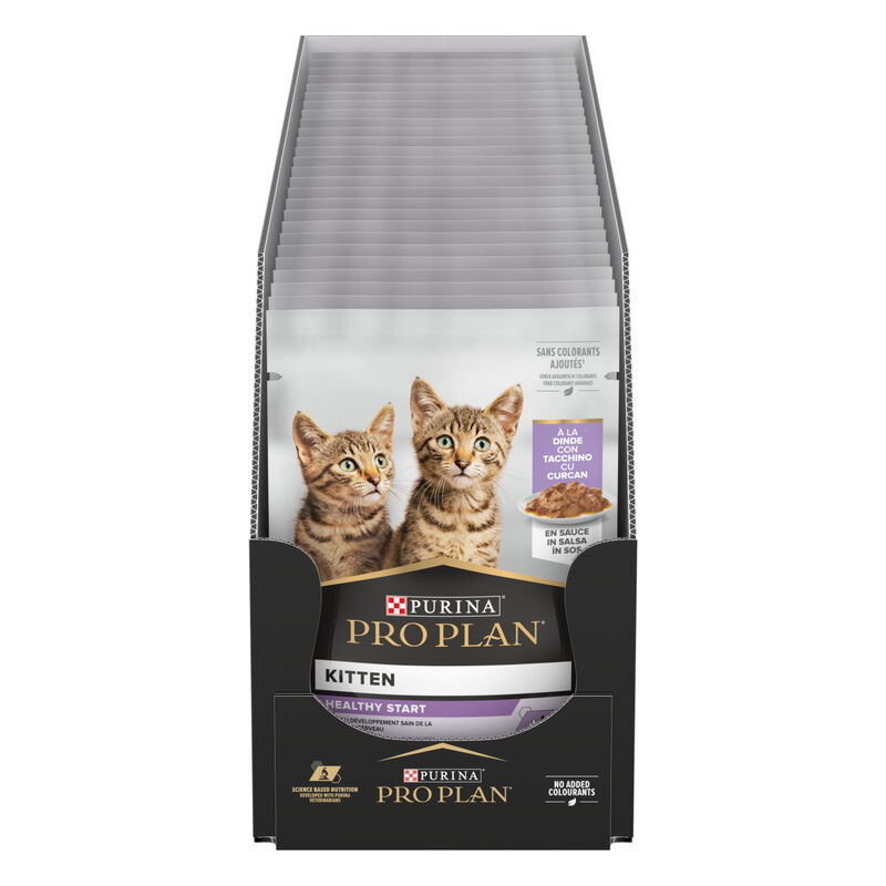 Purina Pro Plan Nutri Savour Cat Junior Pezzetti con Tacchino in Salsa 85 gr