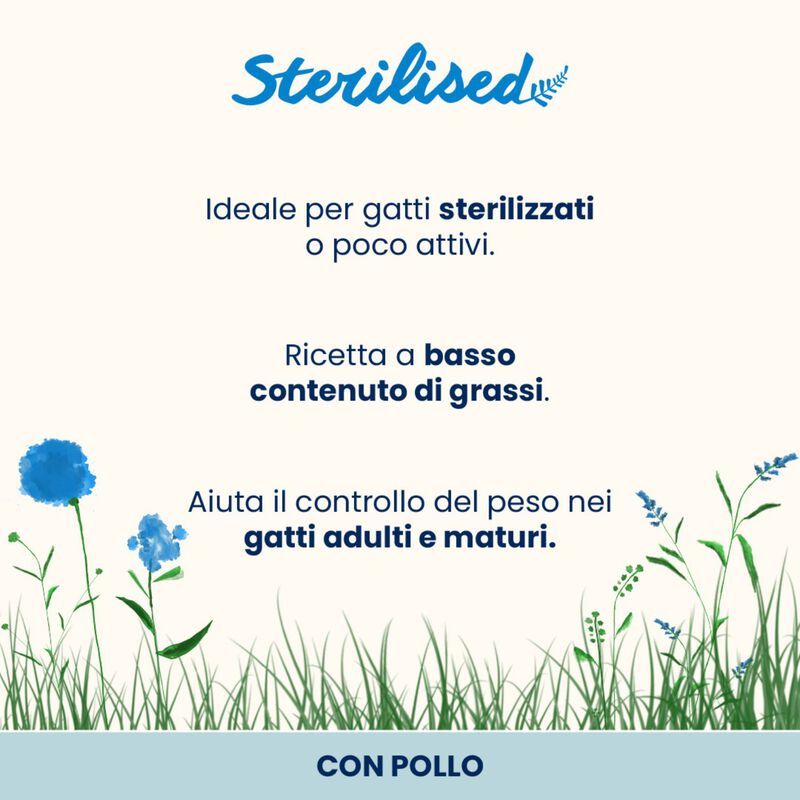 Almo Nature Cat Adult Sterilised con Pollo 70 gr