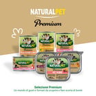 Naturalpet Premium Dog Adult Pat&eacute; ricco in Pollo con ananas 400 gr