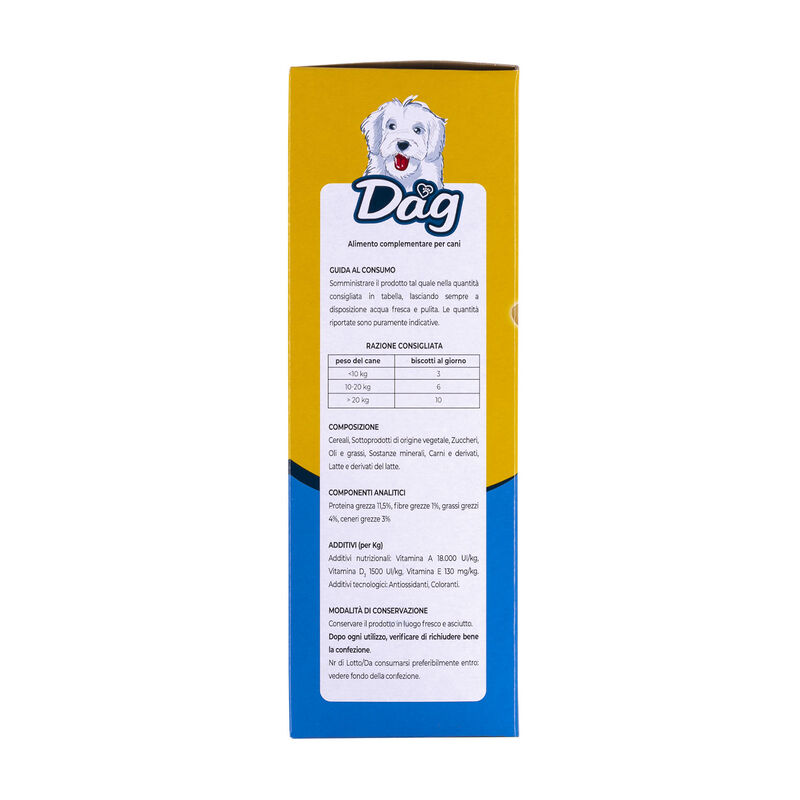 Dag Dog Adult Snack Biscotti Croccanti 500gr
