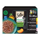 Sheba Nature's Collection Selezione Assortita in Salsa 12 pz x 85 gr