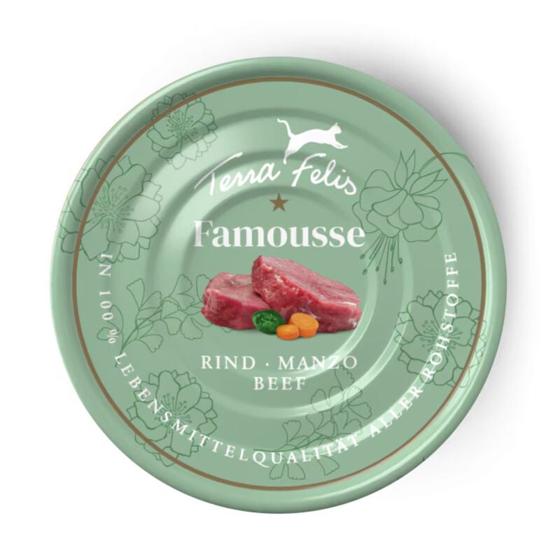 Terra Felis Famousse Cat Adult Manzo 80 gr