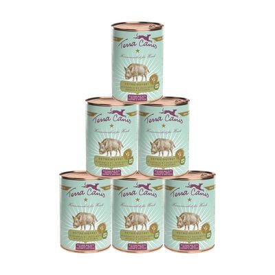 Terra Canis Dog Grain Free Cinghiale con Barbabietola, Castagna e Semi di chia 400 gr