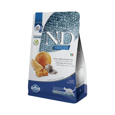 N&D Farmina Ocean Cat Adult Aringa, Zucca & Arancia 300 gr