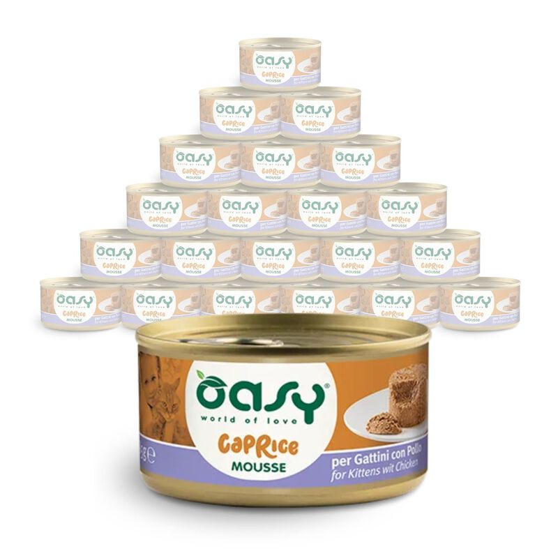 Oasy Caprice Kitten Mousse con Pollo 85 gr