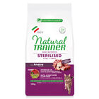 Natural Trainer Cat Adult Sterilised Anatra 1,5 kg