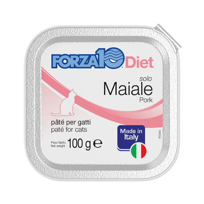 Forza10 Diet Cat pat&eacute; Solo Maiale 100 gr