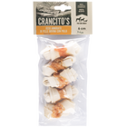 Crancito's Dog Snack Osso annodato di pelle bovina con Pollo 80gr 6pz