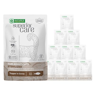 Nature's Protection Cat Superior Care Cat Sterilized Tonno 70 gr