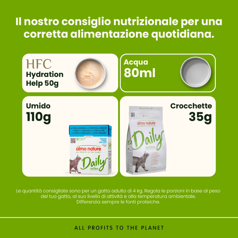 Almo Nature Daily Cat Adult con Tonno e merluzzo 380gr