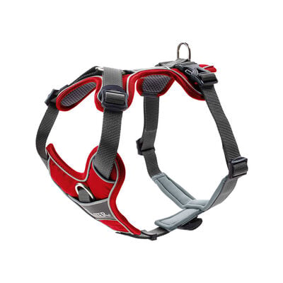 Hunter Pettorina Divo /M Rosso e Grigio