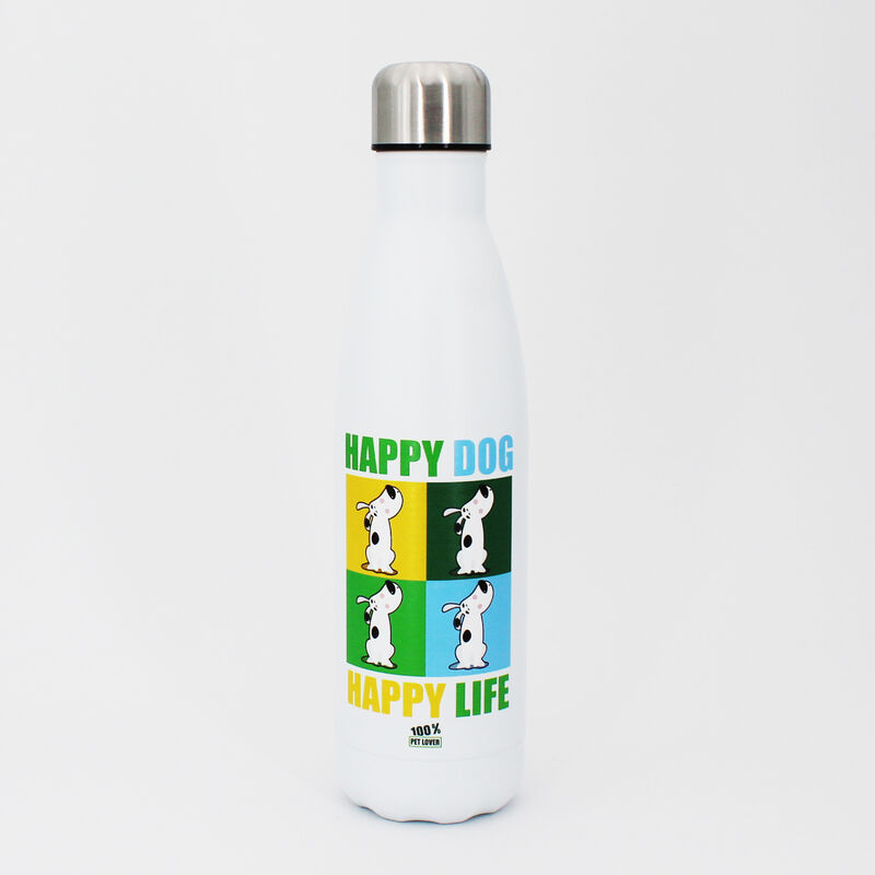 Borraccia Termica con stampa Happy Dog