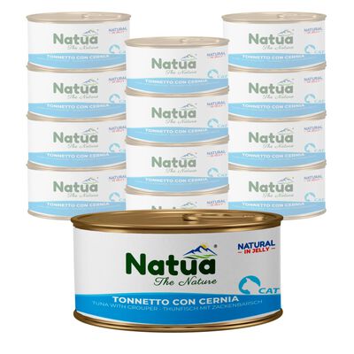 Natua Natural Cat Adult Tonnetto con Cernia in Jelly 85 gr
