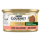 Gourmet Gold Cat Adult con Straccetti di Salmone 85 gr