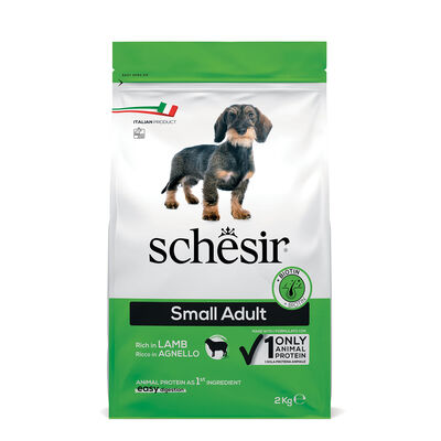 Schesir Dog Small Adult ricco in Agnello 2 kg - Scad. 30 Settembre 26