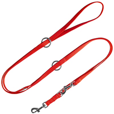 Petup Guinzaglio d'addestramento in nylon 12x2000 mm Rosso