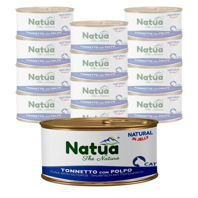 Natua Natural Cat Adult Tonnetto con Polpo 85 gr