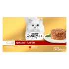 Gourmet Gold Cat Multipack con Tortini al Manzo e Pollo 4 pz x 85gr