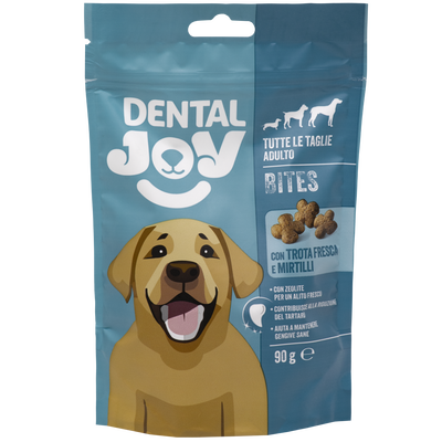 Dentaljoy Dog Adult Snack Pillows ricchi in pollo 150gr