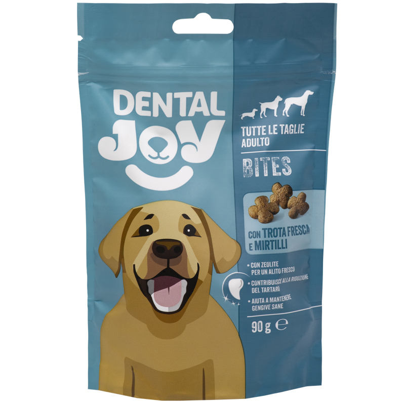 Dentaljoy Dog Adult Snack Pillows ricchi in pollo 150gr