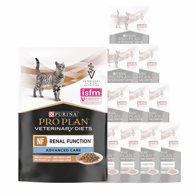 Pro Plan Veterinary Diet Renal Advance Care Gatti Adulti Bocconcini in salsa con Salmone per Gatti Adulti 85gr
