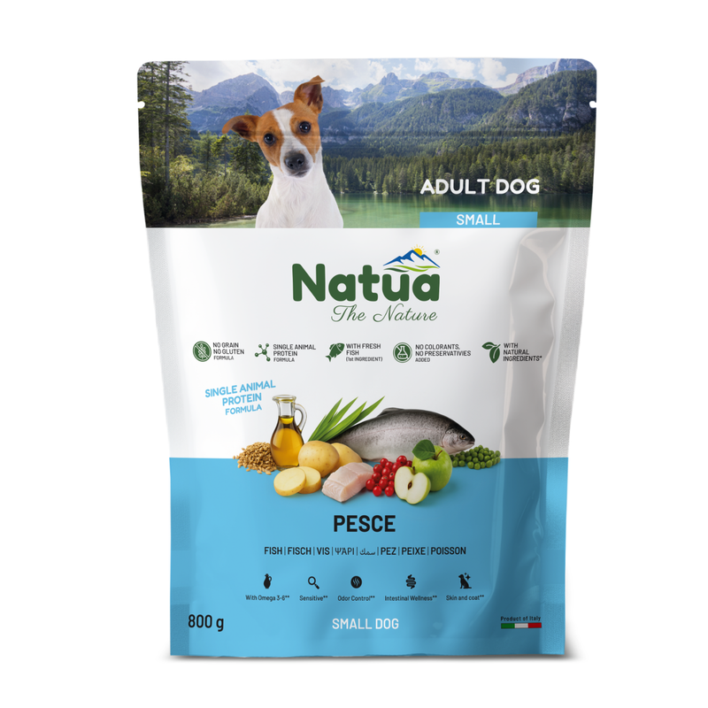 Natua Dog Adult Small Pesce 800gr