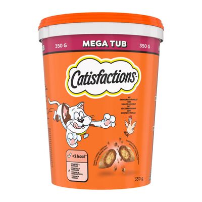 Catisfactions Snack Gatto Mega Tub al Pollo 350 gr
