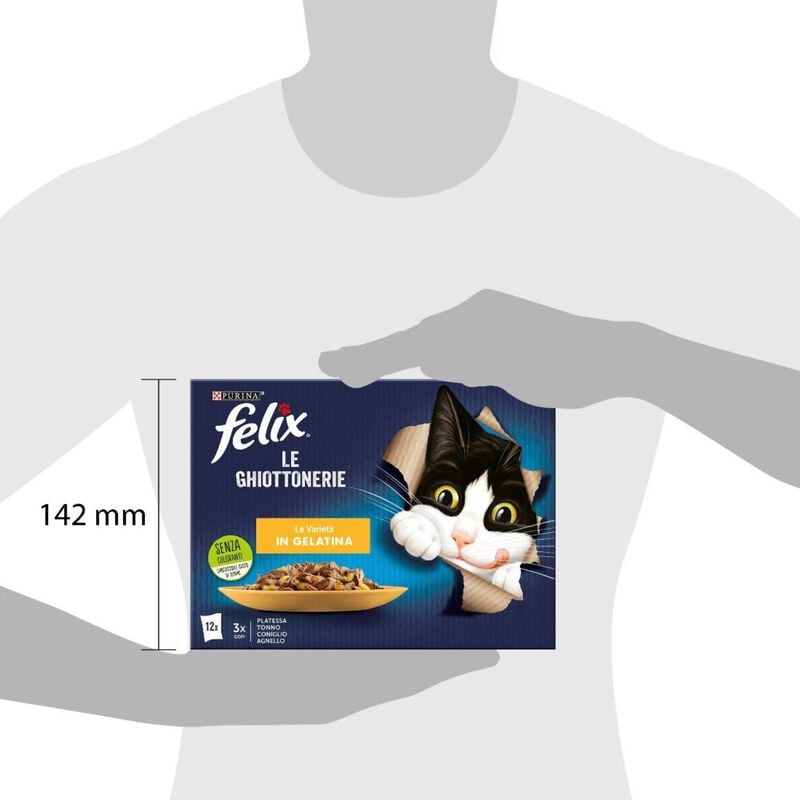 Felix Le Ghiottonerie Cat Le Variet&agrave; 12 x 85 gr