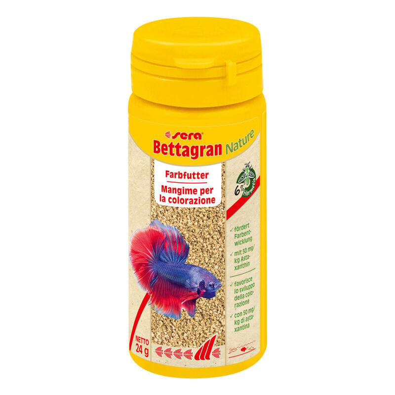 Sera Betta Gran Mangime Granulare con Astaxantina 50ml