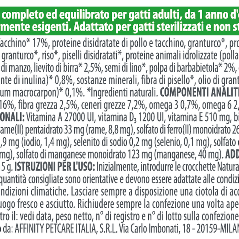 Natural Trainer Cat Exigent con Tacchino 300 gr