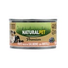 Naturalpet Premium Dog Adult Pat&eacute; ricco in Salmone con mirtilli 150 gr