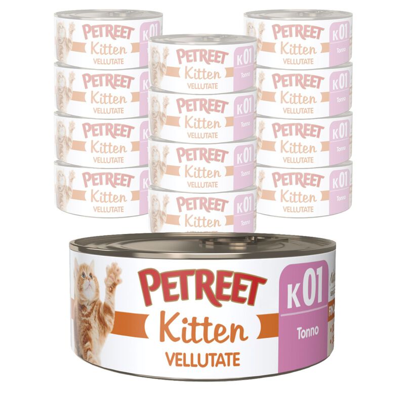 Petreet Cat Kitten Vellutate Tonno 60 gr