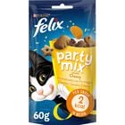 Felix Party Mix Snack Cat Cheezy Mix con formaggio Cheddar Gouda e Edamer 60 gr