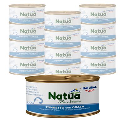 Natua Natural Dog Adult Tonnetto con orata in jelly 150 gr