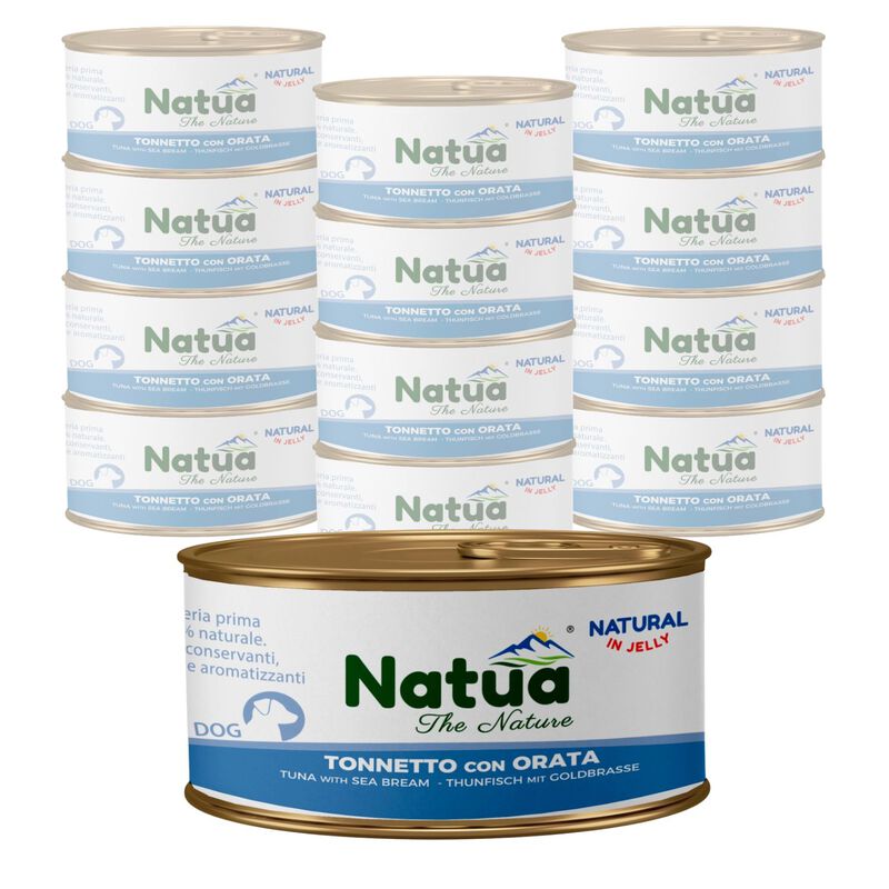 Natua Natural Dog Adult Tonnetto con orata in jelly 150 gr