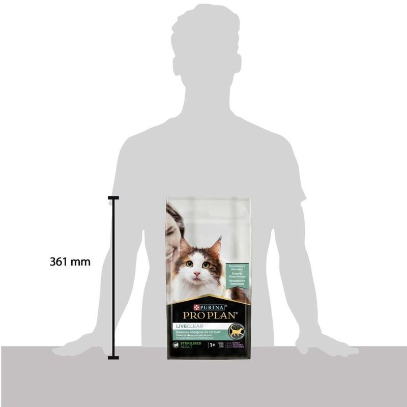 Purina Pro Plan LiveClear Cat Adult Sterilized ricco In Tacchino 1,4 kg