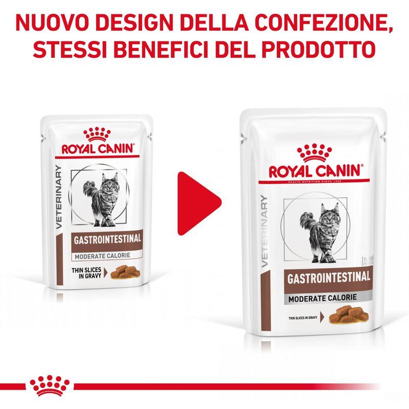 Royal Canin Veterinary Diet Cat Gastrointestinal Moderate Calorie 12x85 gr