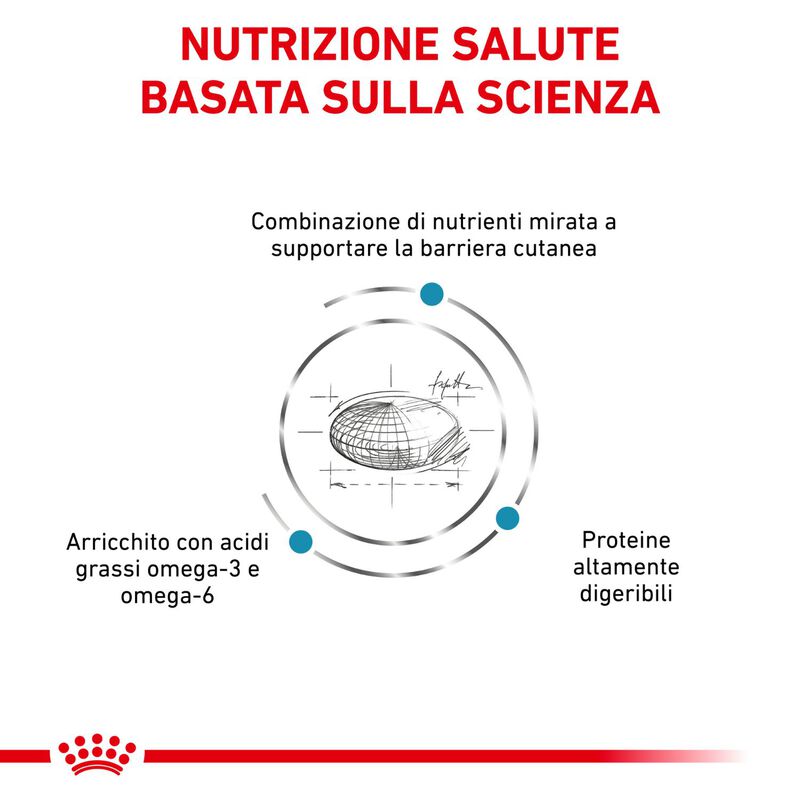 Royal Canin Veterinary Diet Dog skin Care 2 kg
