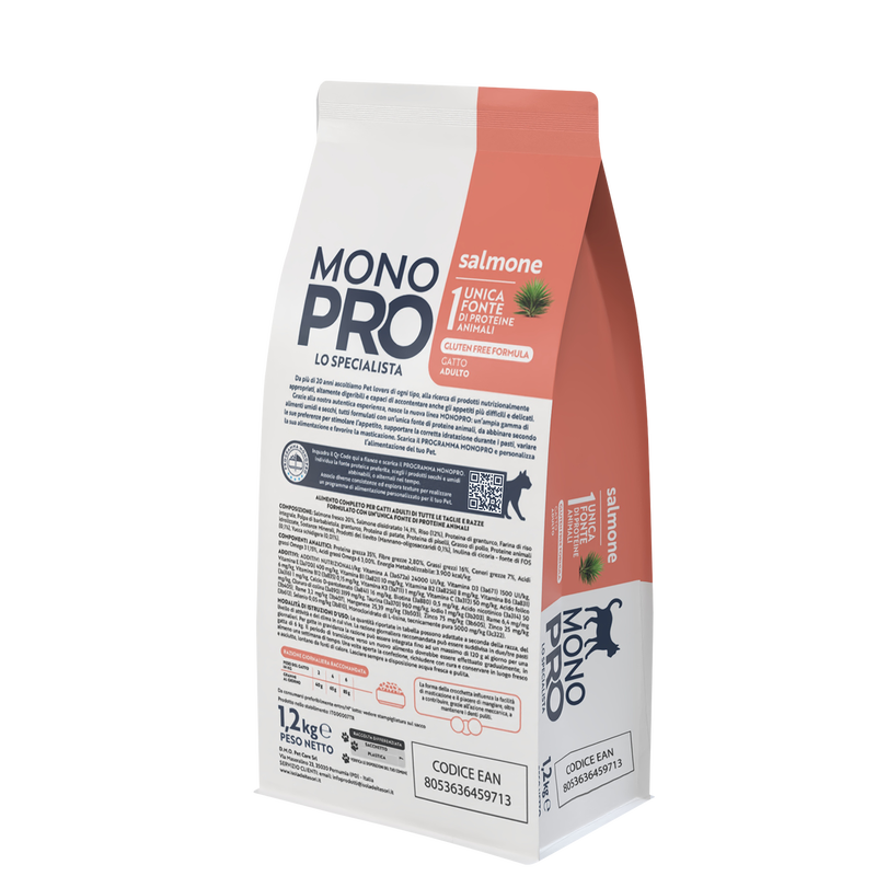 Monopro Cat Adult Salmone 1,2 kg
