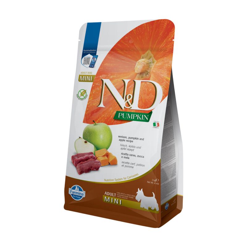 N&D Farmina Pumpkin Dog Adult Mini Cervo & Mela 2 kg