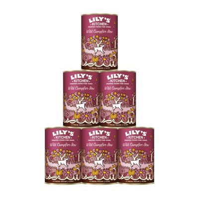 Lily's Kitchen Dog Adult Wild Campfire Stew,Spezzatino Selvatico 400 gr