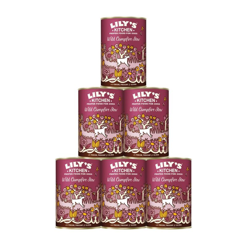 Lily's Kitchen Dog Adult Wild Campfire Stew,Spezzatino Selvatico 400 gr
