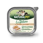 Naturalpet Le Delizie Dog Adult pat&eacute; con tacchino e cuore di verdure 150gr